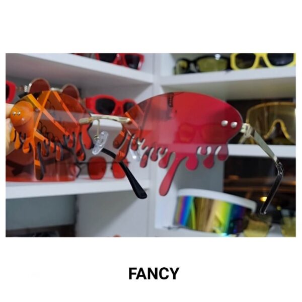 Melted Drop Red Mirror - Imagen 3