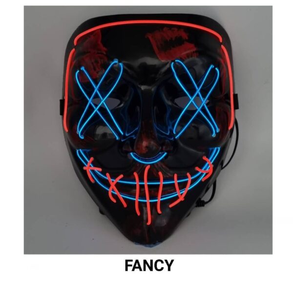 The Black Purge Led Red Blue