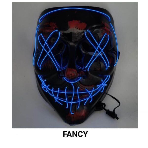 The Black Purge Led Blue